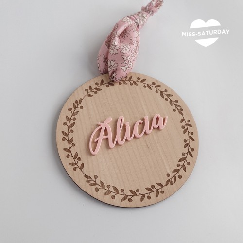 Placa nombre metacrilato 2