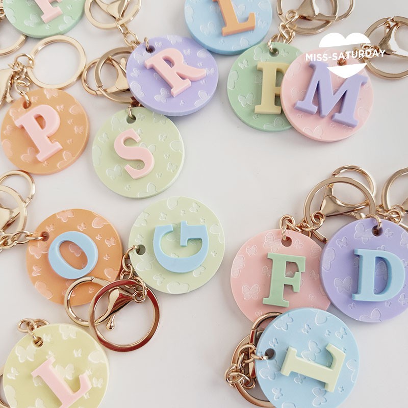 Llaveros Mariposas rosa