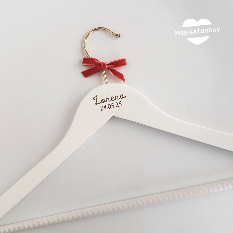 Percha personalizada comunión