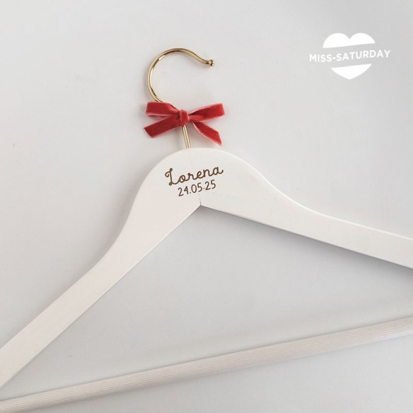 Percha personalizada comunión