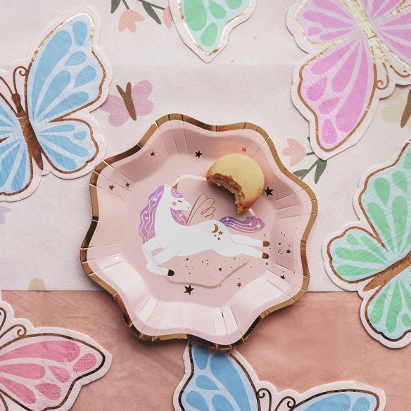 Servilletas mariposa fiesta infantil