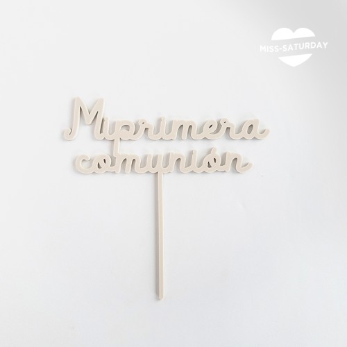 Topper mi primera comunión