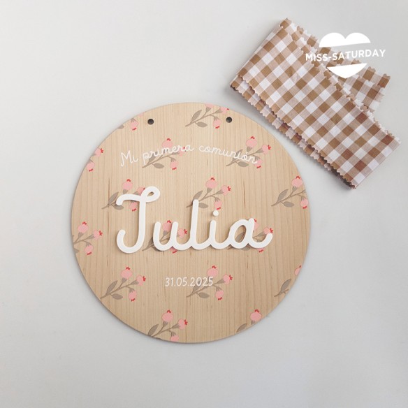 Cartel para silla del protagonista