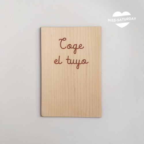 Cartel para detalles Colec. salvia