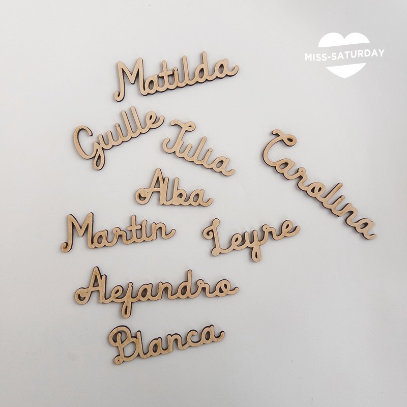 Marcasitios en madera
