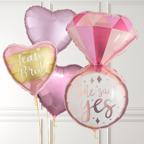 Globo Diamante Rosa She said