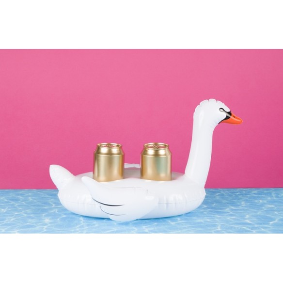 Cisne Hinchable Sujeta Bebidas