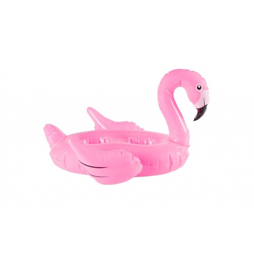 Flamenco Hinchable Sujeta Bebidas