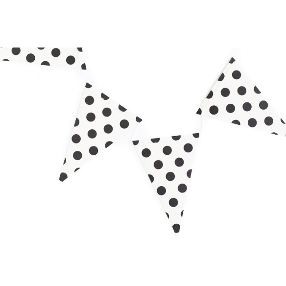 Guirnalda banderines puntos
