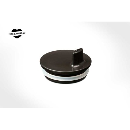 Tapa con boquilla negra