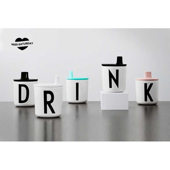 Vaso melamina - Letra E