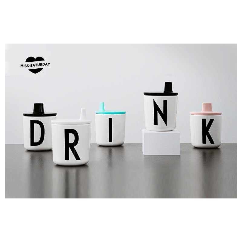 Vaso melamina - Letra Q