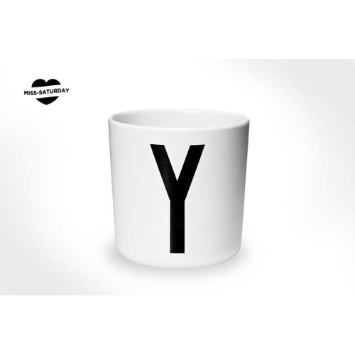 Vaso melamina - Letra Y