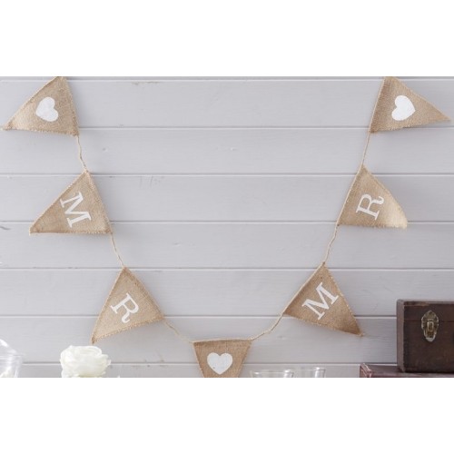 Guirnalda Yute Mr & Mr 2