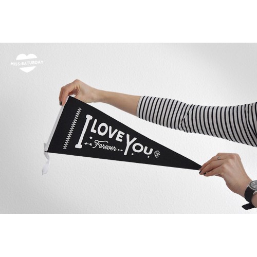 Banderín I love you 2