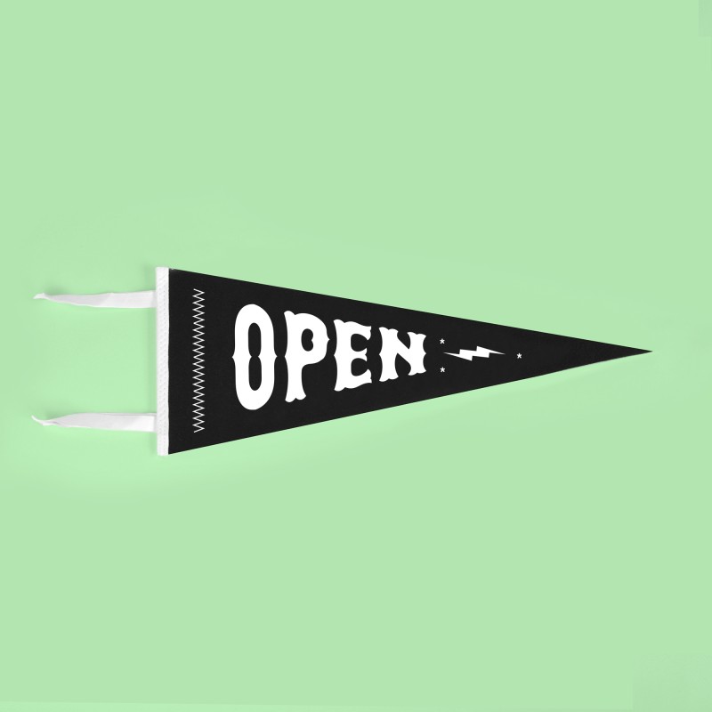 Banderín Open