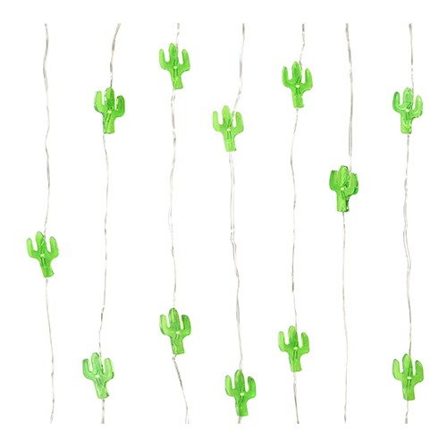 Guirnalda luces mini cactus 2