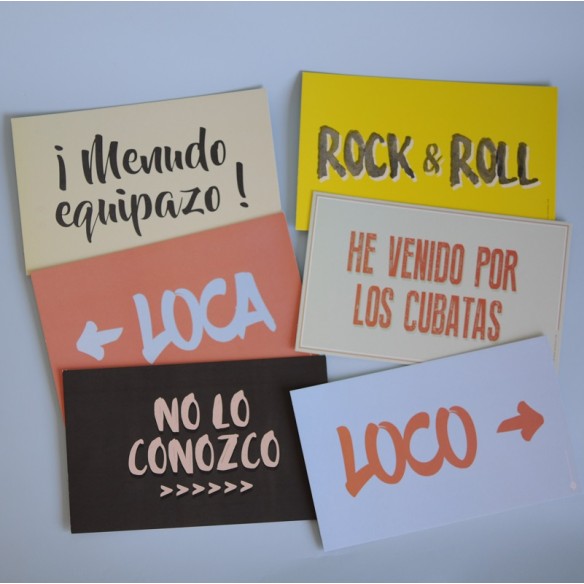 6 Carteles photocall Happy 4