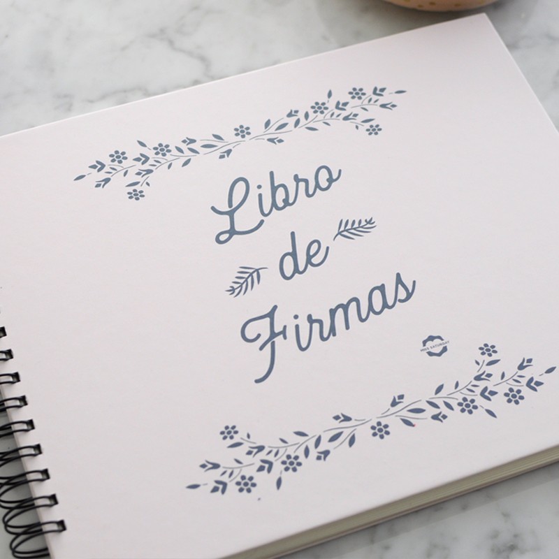 Álbum Fleurs rosa palo Álbum Fleurs rosa palo