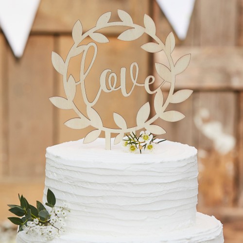 Topper para tarta Love 2