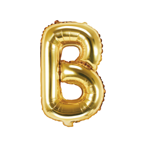 Globo letras BRIDE dorado 2
