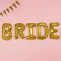 Globo letras BRIDE dorado