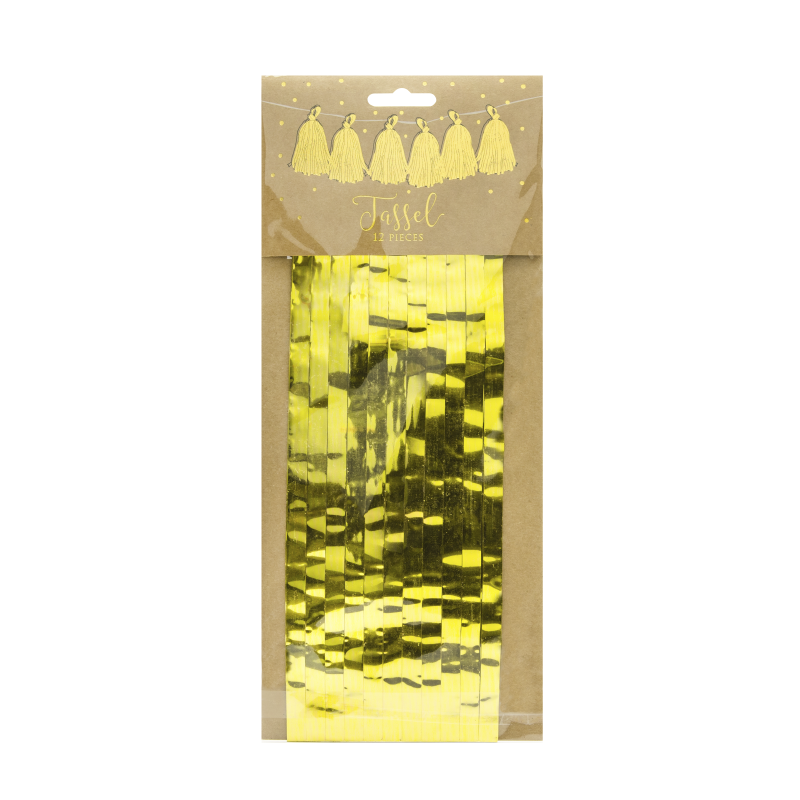 Guirnalda Tassel dorado