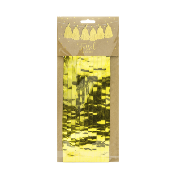 Guirnalda Tassel dorado