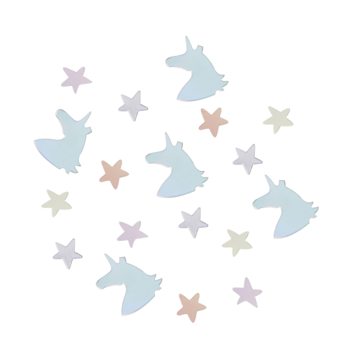 Confetis unicornio