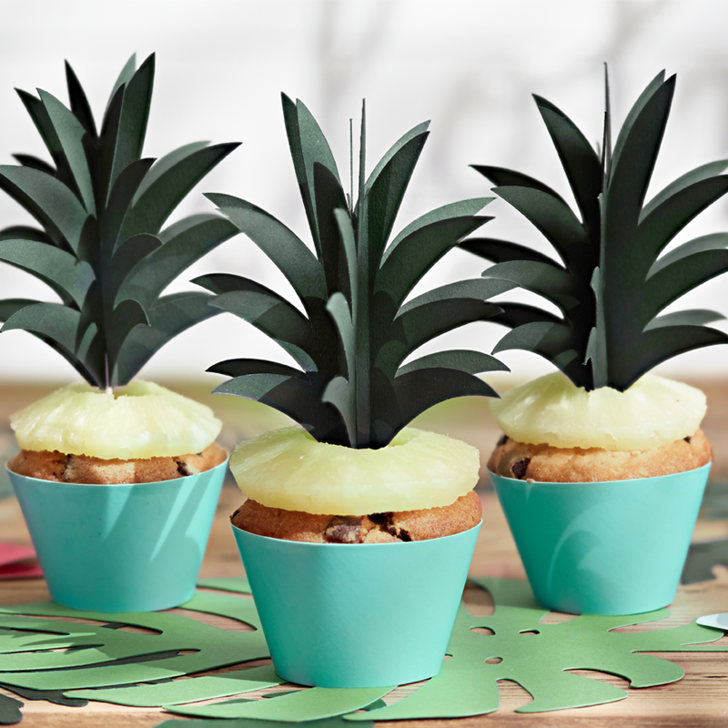 6 Mini toppers piña