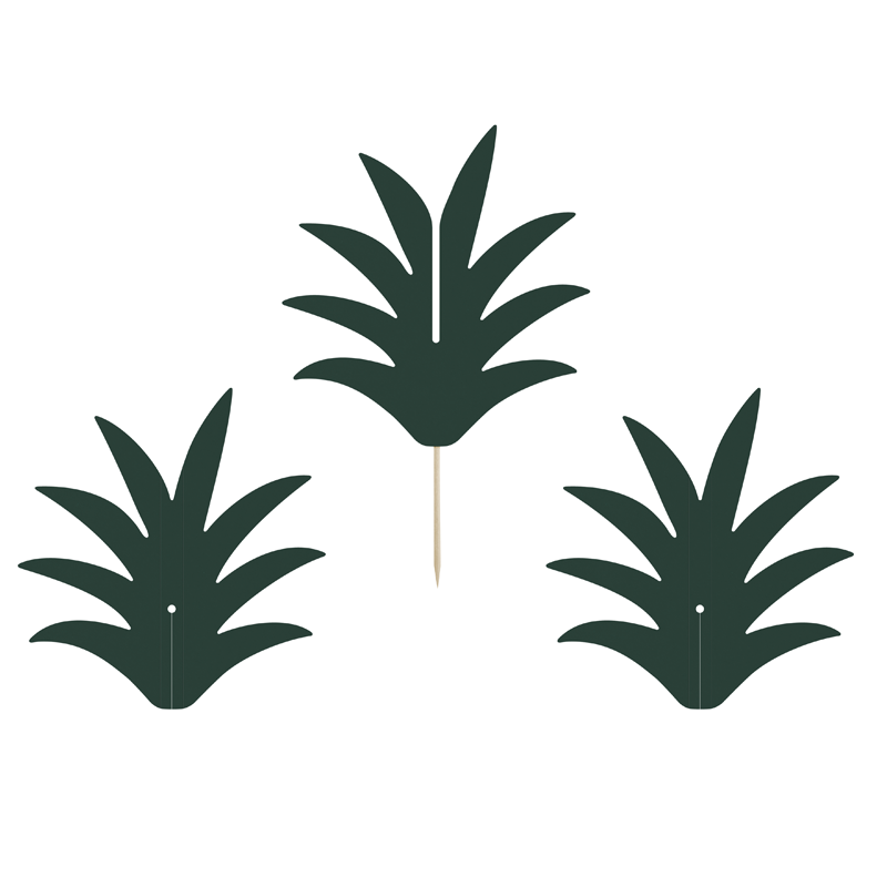 6 Mini toppers piña