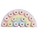 Pared de donuts Arco Iris