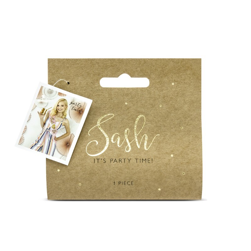 Banda raso Bride to be rosa