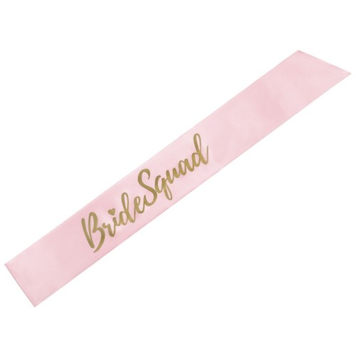 Banda raso Bride Squad rosa