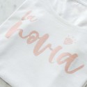 Camiseta La novia - Oro Rosa