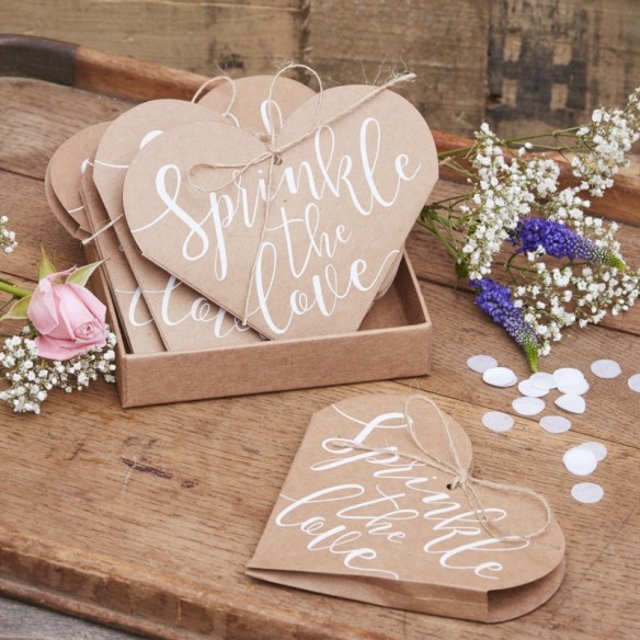 10 Conos Kraft corazón