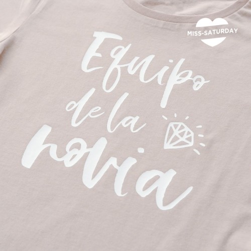 Camiseta La novia - Rosa 2