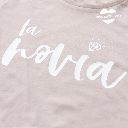 Camiseta La novia - Rosa 2