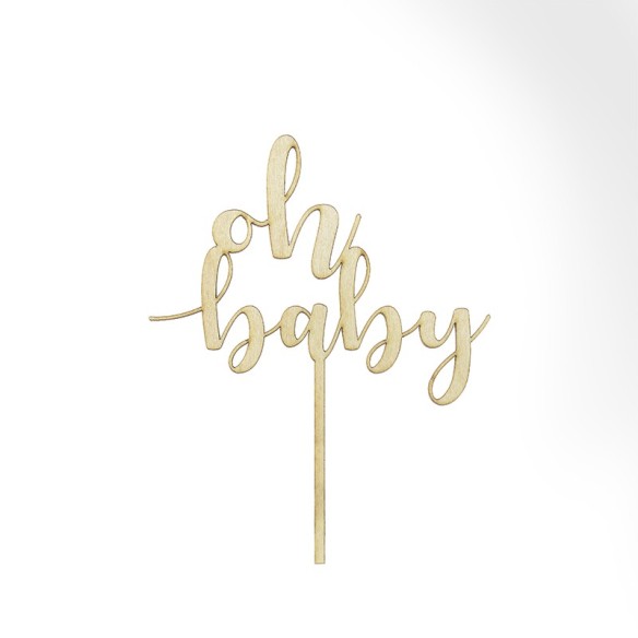 Topper Baby Shower Oh Baby 
