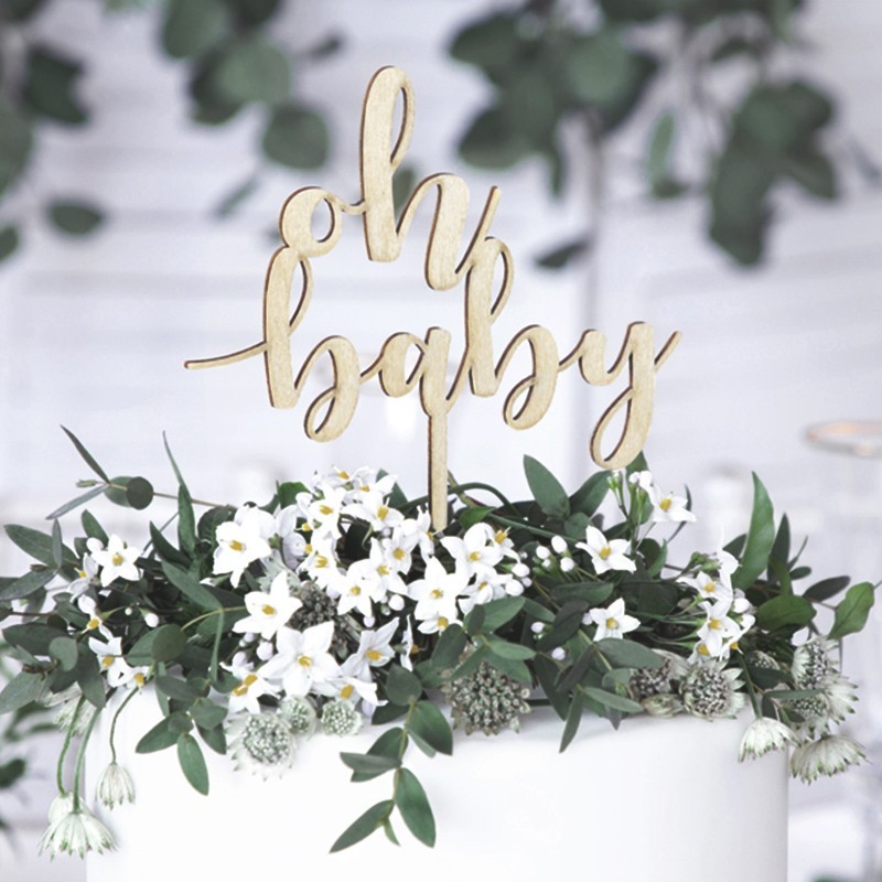 Topper Baby Shower Oh Baby 