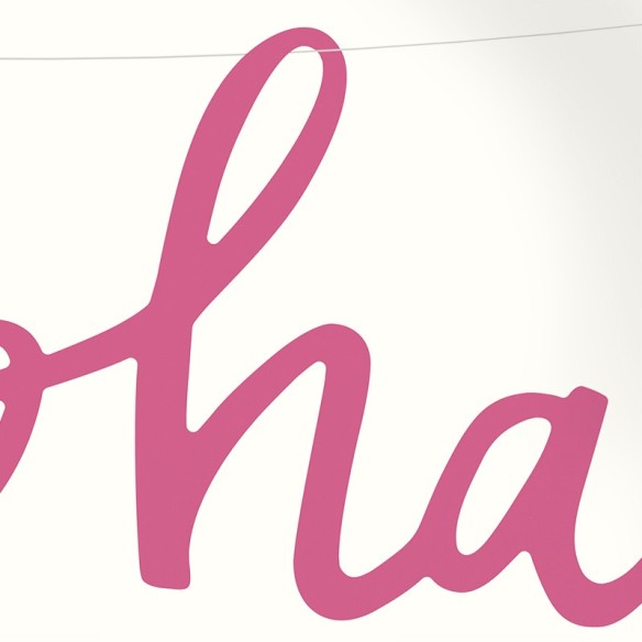 Letrero aloha - decorar fiesta tropical