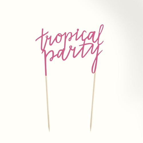 Topper Tropical Party