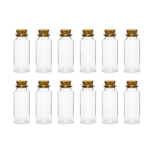 12 Botellitas de cristal 2