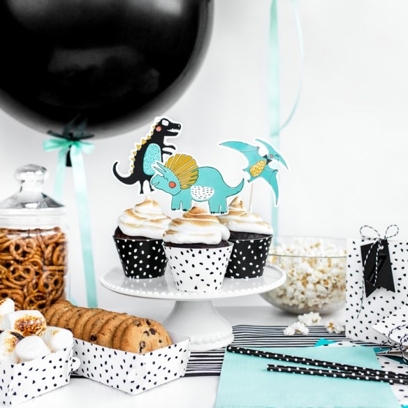 5 toppers Dinosaurios