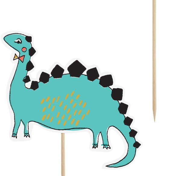 5 toppers Dinosaurios