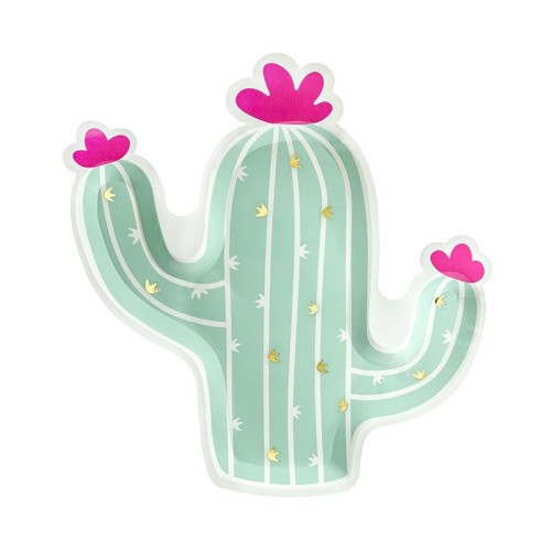 6 Platos Cactus