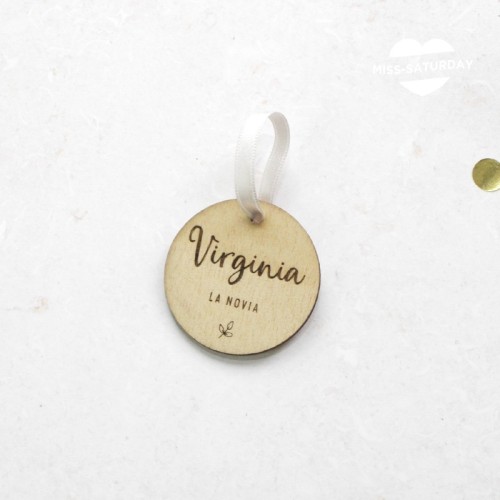 Colgante percha personalizada 2