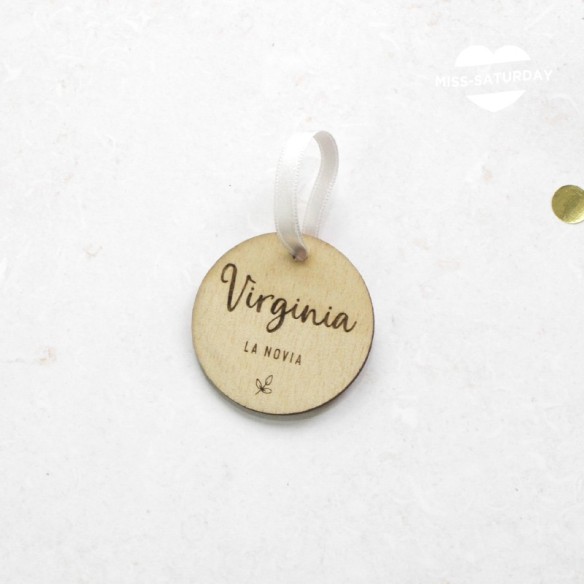 Colgante percha personalizada