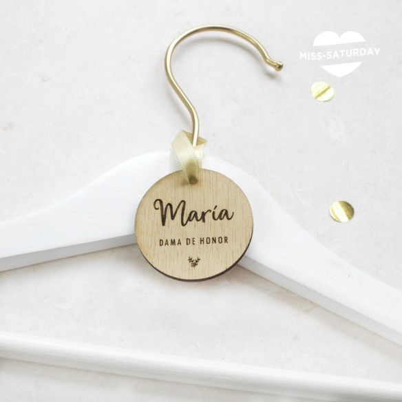 Colgante percha personalizada