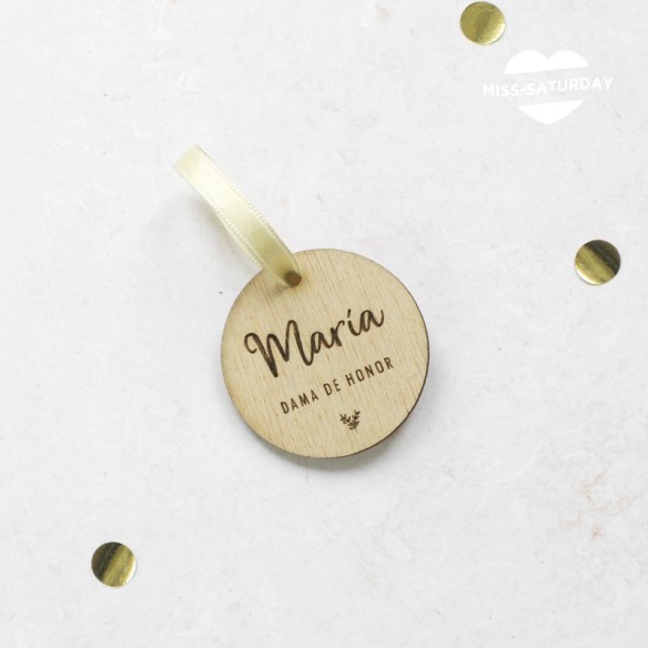 Colgante percha personalizada